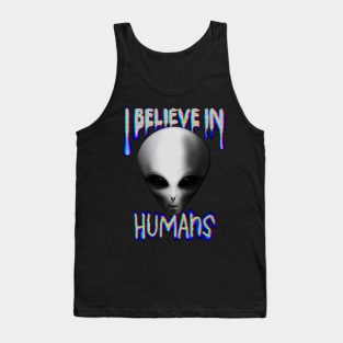 I Believe in Humans Tank Top